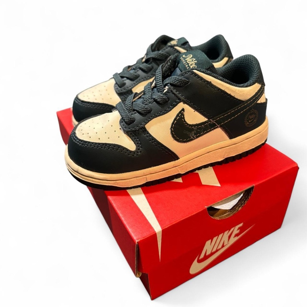 Deep jungle nike dunks toddler 8C